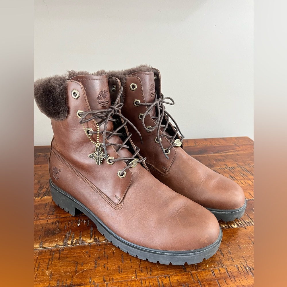 Timberland Women’s Brown Leather Boots